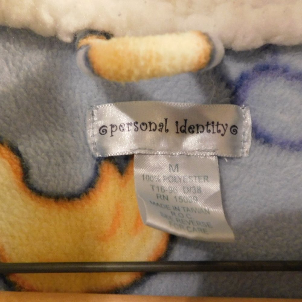 Fuzzy Robe Rubber Ducky Size Medium - Picture 2 of 5